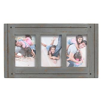 New View 3-opening 4" x 6" Distressed Frame
