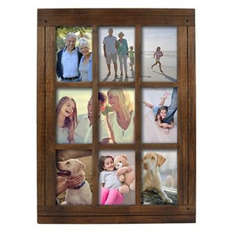 New View 9-opening Homestead Collage Distressed Frame
