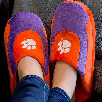 Unisex Clemson Tigers Low Pro Stripe Slip On Slippers