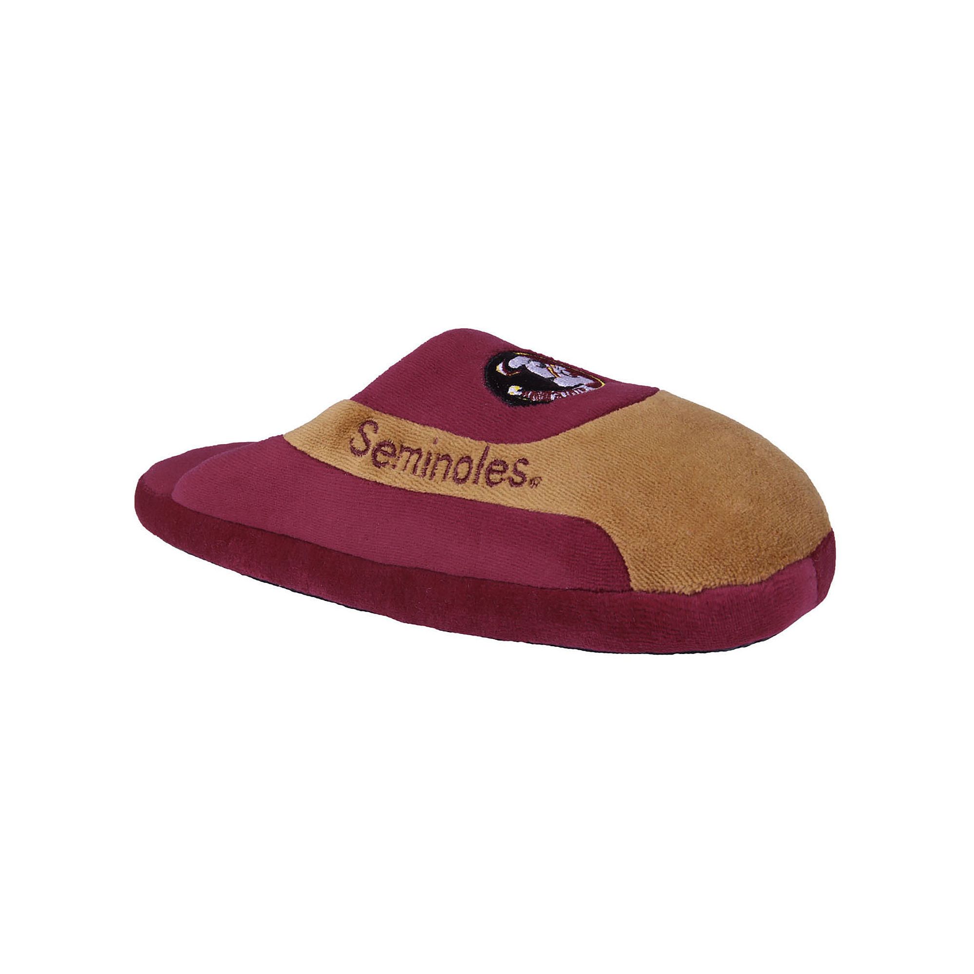 Unisex Florida State Seminoles Low Pro Stripe Slip On Slippers, Womens, Si