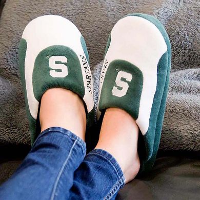 Unisex Michigan State Spartans Low Pro Stripe Slip-On Slippers