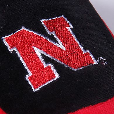 Unisex Nebraska Cornhuskers Low Pro Stripe Slip-On Slippers