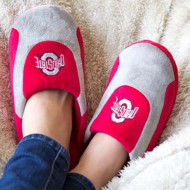 Unisex Ohio State Buckeyes Low Pro Stripe Slip-On Slippers