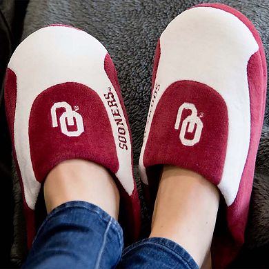 Unisex Oklahoma Sooners Low Pro Stripe Slip-On Slippers