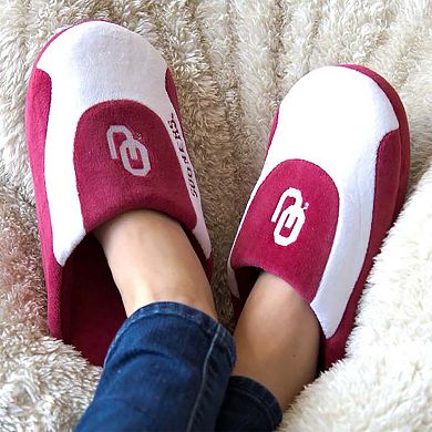 Unisex Oklahoma Sooners Low Pro Stripe Slip-On Slippers