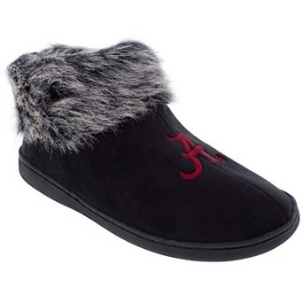 Alabama Crimson Tide Women's Faux Fur Boot Slippers