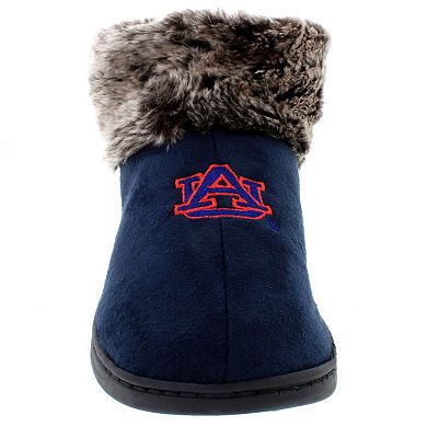 Auburn Tigers Women's Faux Fur Boot Slippers