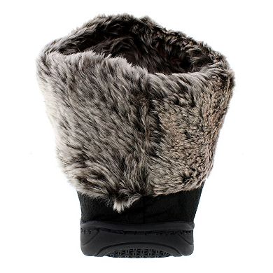 Georgia Bulldogs Women's Faux Fur Boot Slippers