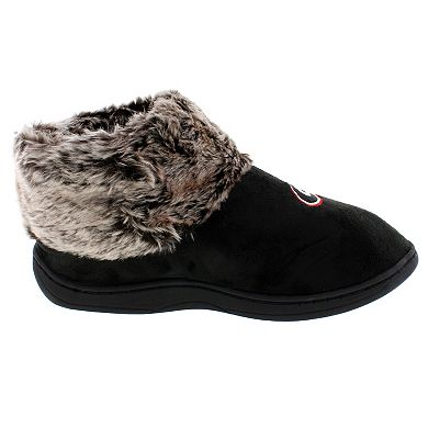 Georgia Bulldogs Women's Faux Fur Boot Slippers