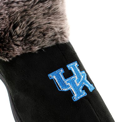 Kentucky Wildcats Women's Faux Fur Boot Slippers