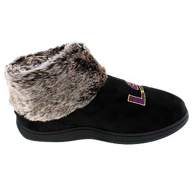 LSU Tigers Women's Faux-Fur Slippers