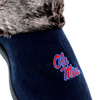 Mississippi Rebels Faux-Fur Slippers