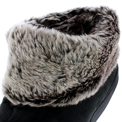 Mississippi Rebels Faux-Fur Slippers