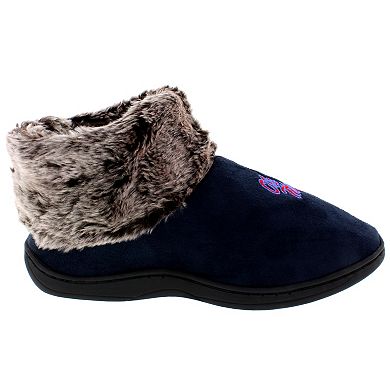 Mississippi Rebels Faux-Fur Slippers