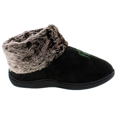 Michigan State Spartans Faux-Fur Slippers