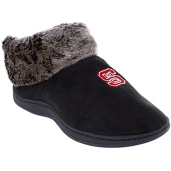 North Carolina State Wolfpack Faux-Fur Slippers