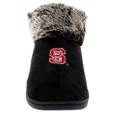 North Carolina State Wolfpack Faux-Fur Slippers