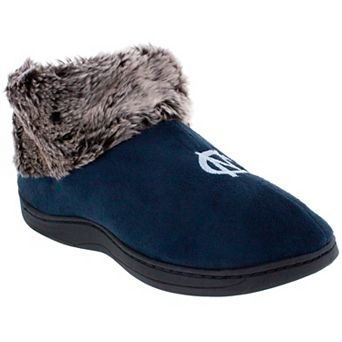 North Carolina Tar Heels Faux-Fur Slippers