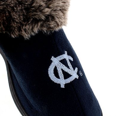 North Carolina Tar Heels Faux-Fur Slippers