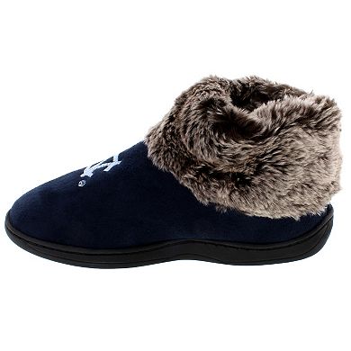 North Carolina Tar Heels Faux-Fur Slippers