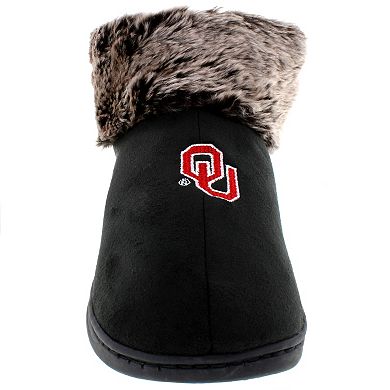Oklahoma Sooners Faux-Fur Slippers