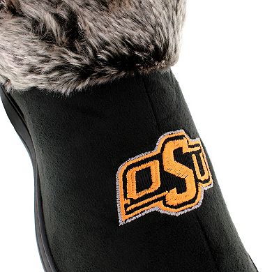 Oklahoma State Cowboys Faux-Fur Slippers