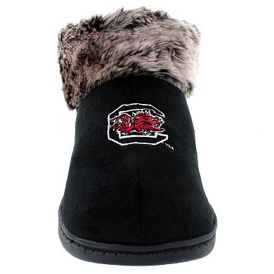 South Carolina Gamecocks Faux-Fur Slippers