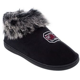 South Carolina Gamecocks Faux-Fur Slippers
