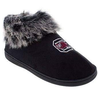 South Carolina Gamecocks Faux-Fur Slippers