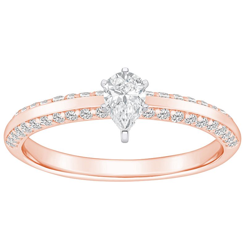 Kohls engagement rings rose gold hotsell