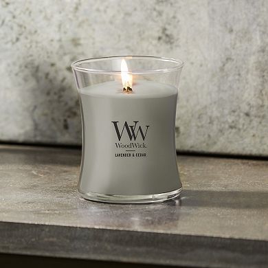 WoodWick Lavender & Cedar 9.7-oz. Hourglass Candle Jar