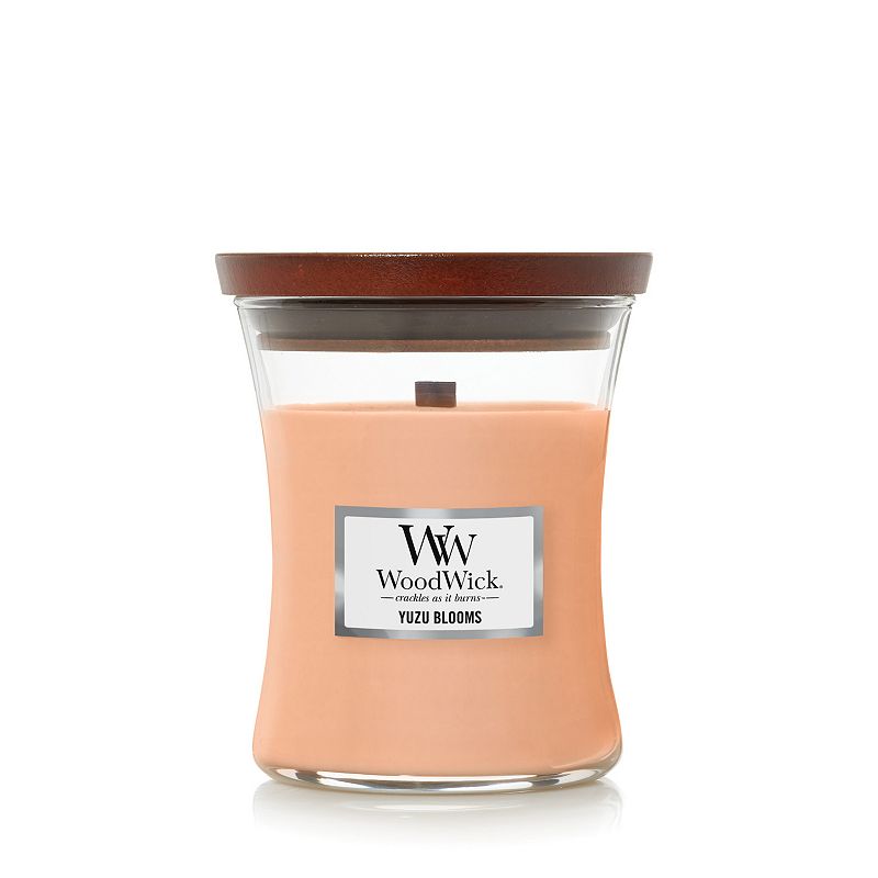 WoodWick Yuzu Blooms 9.7-oz. Hourglass Candle Jar, Multicolor