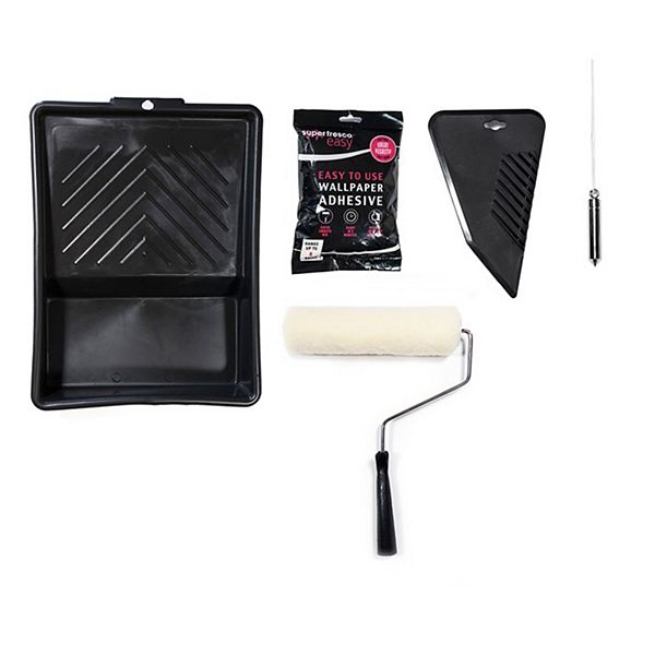 Superfresco Easy Wallpaper Paste & Roller 5piece Set