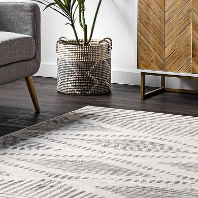 nuLoom Briggs Contemporary Striped Area Rug