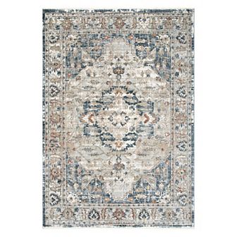 nuLoom Josephine Winged Cartouche Area Rug