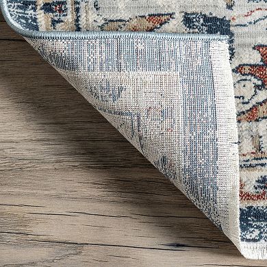 nuLoom Josephine Winged Cartouche Area Rug