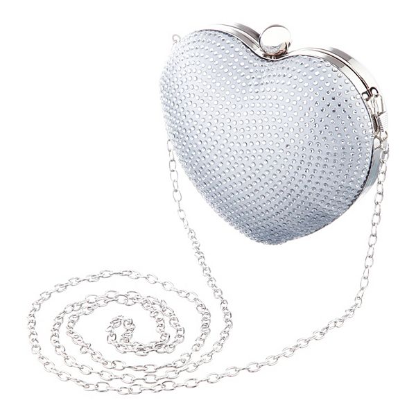 Touch of Nina M Cupid Heart Clutch Bag