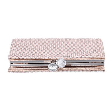 Touch of Nina M-Cagney Square Frame Clutch