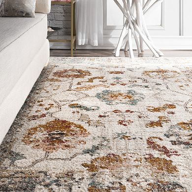 nuLoom Cecil Vintage Floral Area Rug