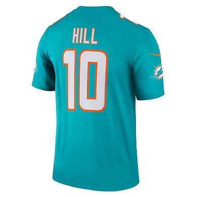 Men's Nike Tyreek Hill Aqua Miami Dolphins Legend Jersey