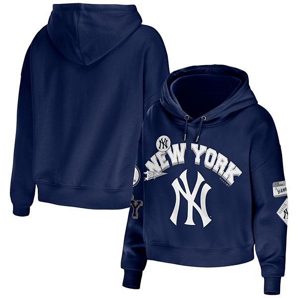 New York Yankees WEAR by Erin Andrews Women's Celebration Cropped