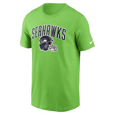 Men's Nike Neon Green Seattle Seahawks Team Athletic T-Shirt