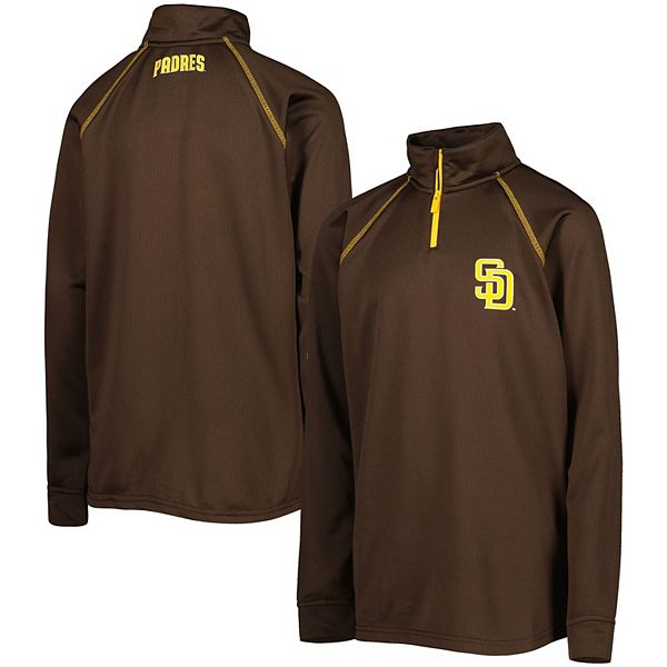 Youth San Diego Padres Stitches Brown/Gold Team Jersey