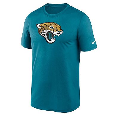 Men's Nike Teal Jacksonville Jaguars Logo Essential Legend Performance ...