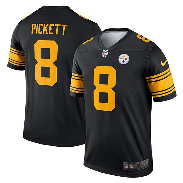 Pittsburgh Steelers Nike Home Game Jersey - Black - Kenny Pickett - Mens