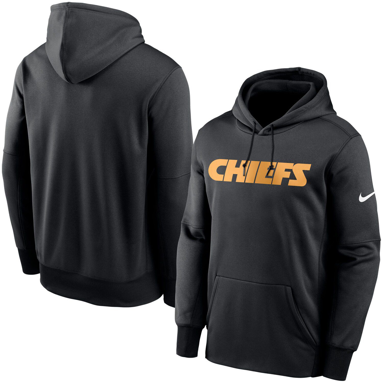 Women's Nike Heather Black/Heather Gold Pittsburgh Steelers Monaco  Lightweight Full-Zip Hoodie