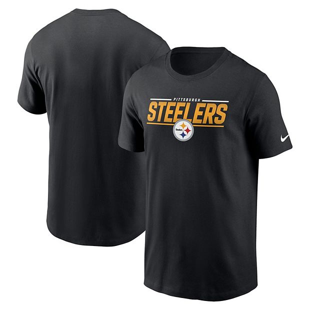 Nike Men's Black Pittsburgh Steelers Muscle T-shirt