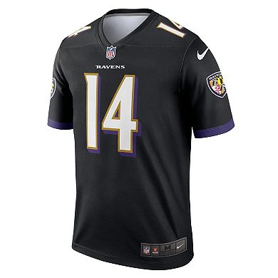 Men's Nike Kyle Hamilton Black Baltimore Ravens Legend Jersey