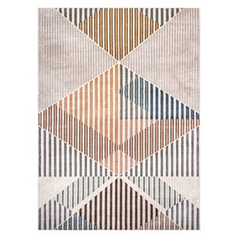 nuLoom Skyler Contemporary Geometric Diamond Area Rug