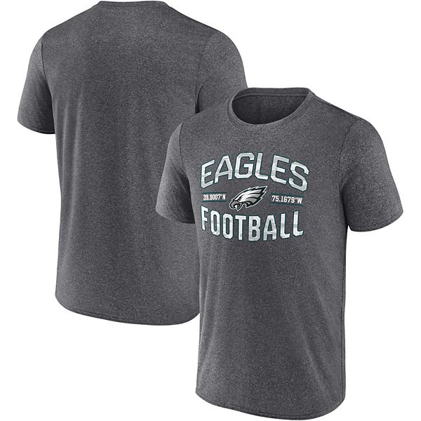 Men's Fanatics Branded Heathered Charcoal Philadelphia Eagles St